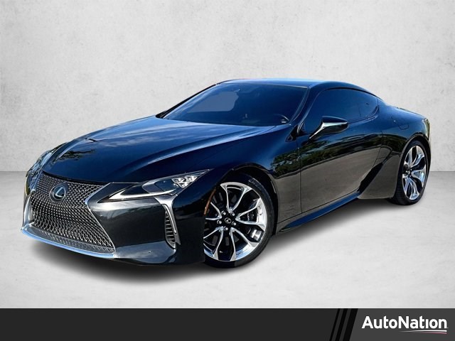 Black (Caviar) 2018 Lexus LC 500 RWD Coupe Rear-Wheel Drive Automatic
