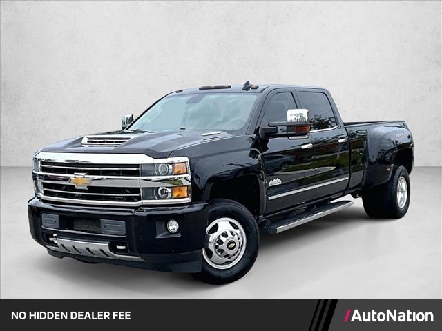 Black 2018 Chevrolet Silverado 3500HD Pickup Truck Four-Wheel Drive 6-Speed Automatic