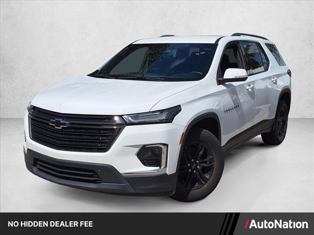 Summit White 2023 Chevrolet Traverse SUV / Crossover Front-Wheel Drive 9-Speed Automatic