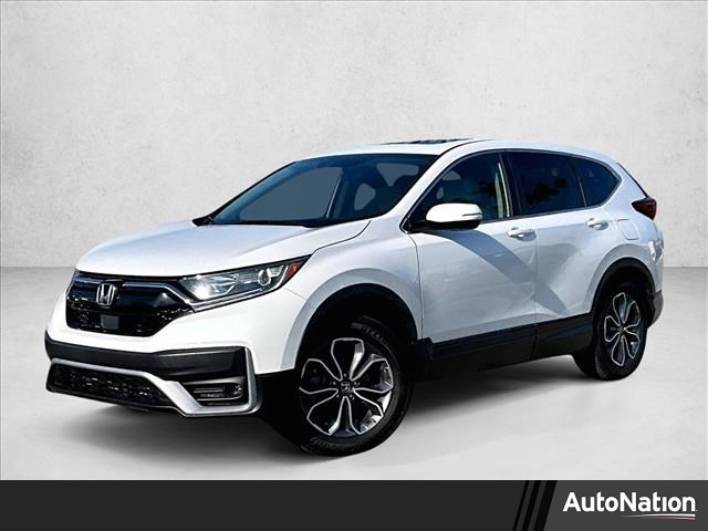 White 2022 Honda CR-V EX AWD SUV / Crossover All-Wheel Drive Automatic