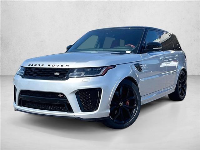 Silver/Gray 2022 Land Rover Range Rover Sport SVR AWD SUV / Crossover All-Wheel Drive Automatic