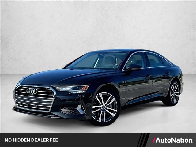 Black 2021 Audi A6 Sedan All-Wheel Drive Automatic