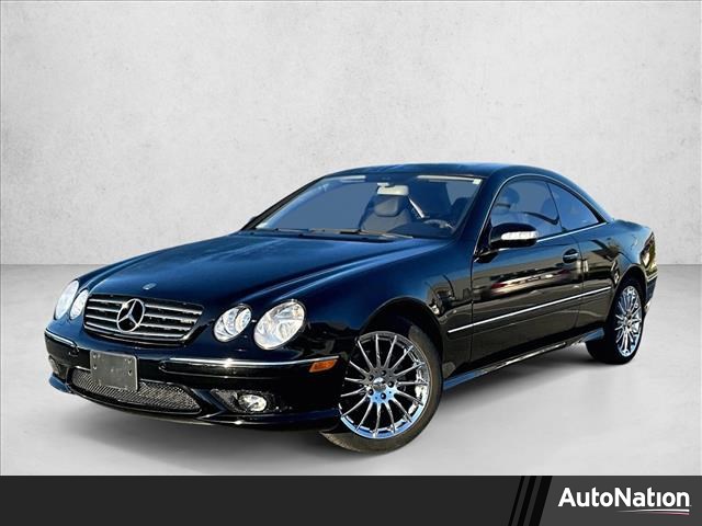 Black 2005 Mercedes-Benz CL-Class CL 500 Coupe Coupe Rear-Wheel Drive Automatic