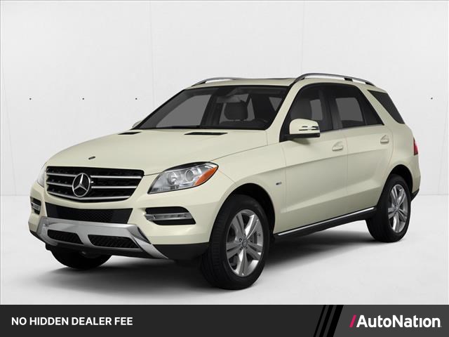Black 2014 Mercedes-Benz M-Class ML 350 4MATIC SUV / Crossover All-Wheel Drive Automatic
