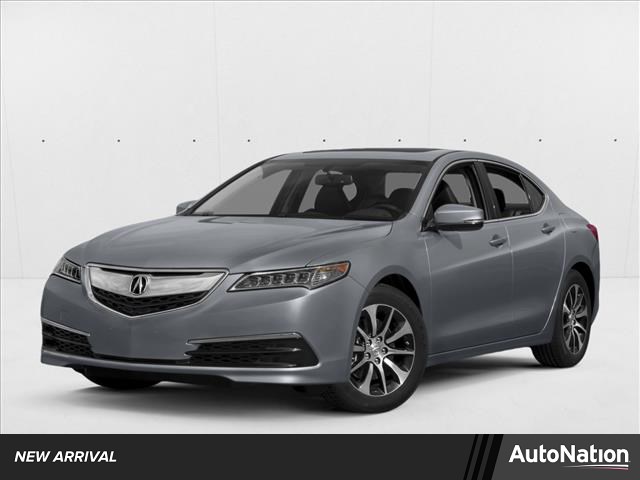Red 2015 Acura TLX FWD Sedan Front-Wheel Drive 8-Speed Automatic