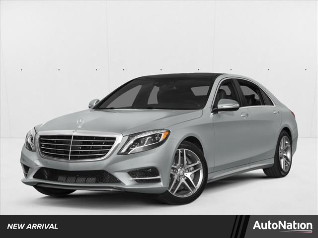 Silver/Gray 2015 Mercedes-Benz S-Class S 550 4MATIC Sedan All-Wheel Drive Automatic