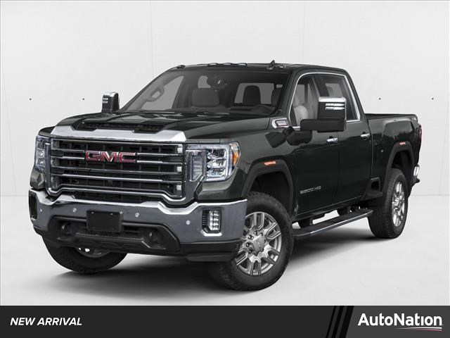 Black 2022 GMC Sierra 3500HD Denali Crew Cab 4WD Pickup Truck Four-Wheel Drive Automatic