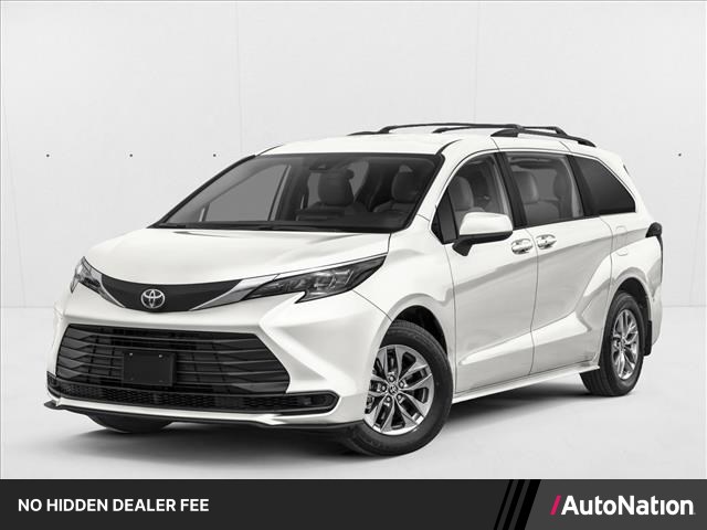 Midnight Black 2026 Toyota Sienna Minivan Front-Wheel Drive Automatic