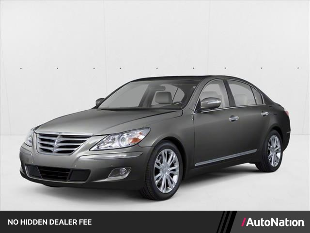 Titanium Gray Metallic 2012 Hyundai Genesis 4.6 RWD Sedan Rear-Wheel Drive Automatic
