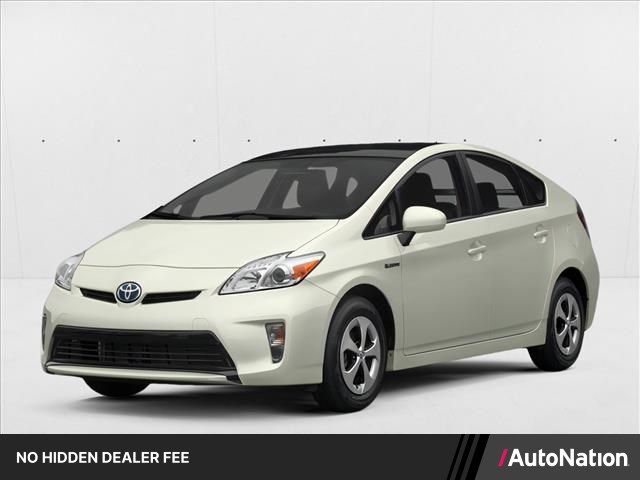 White (Blizzard Pearl) 2013 Toyota Prius Hatchback Front-Wheel Drive Automatic
