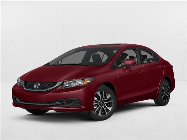 Red (Crimson Pearl) 2015 Honda Civic Sedan Front-Wheel Drive Automatic