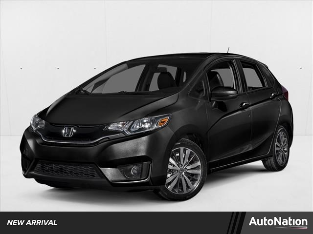 Crystal Black Pearl 2015 Honda Fit EX-L Hatchback Front-Wheel Drive Automatic