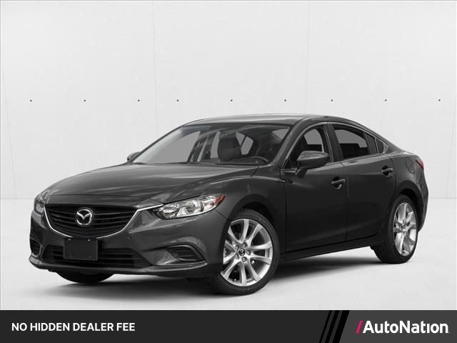 Meteor Gray Mica 2016 Mazda MAZDA6 i Touring Sedan Front-Wheel Drive Automatic