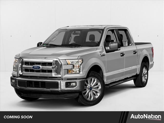 Ingot Silver Metallic 2017 Ford F-150 XLT SuperCrew 4WD Pickup Truck Four-Wheel Drive Automatic