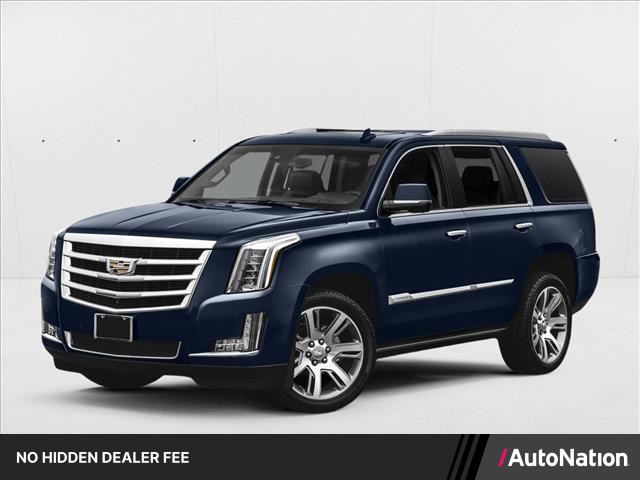 Dark Adriatic Blue Metallic 2018 Cadillac Escalade SUV / Crossover Four-Wheel Drive Automatic