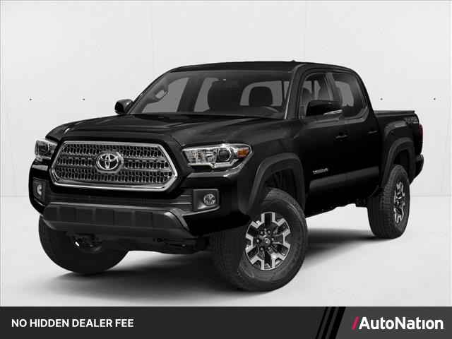 Midnight Black Metallic 2018 Toyota Tacoma Pickup Truck Four-Wheel Drive Automatic