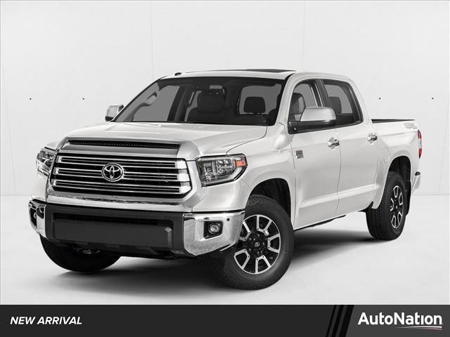 Super White 2018 Toyota Tundra 1794 Edition CrewMax 5.7L 4WD Pickup Truck Four-Wheel Drive Automatic