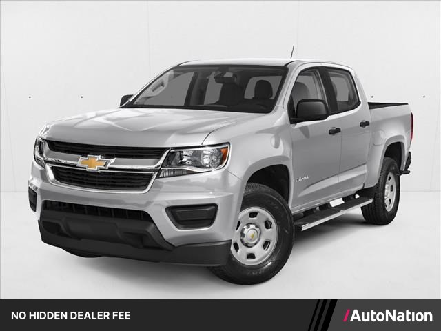Silver Ice Metallic 2019 Chevrolet Colorado Pickup Truck Four-Wheel Drive 8-Speed Automatic