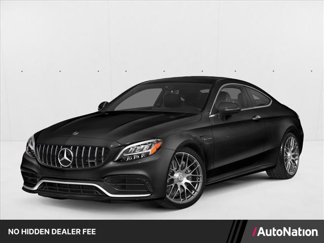 Obsidian Black Metallic 2019 Mercedes-Benz C-Class Coupe Rear-Wheel Drive Automatic