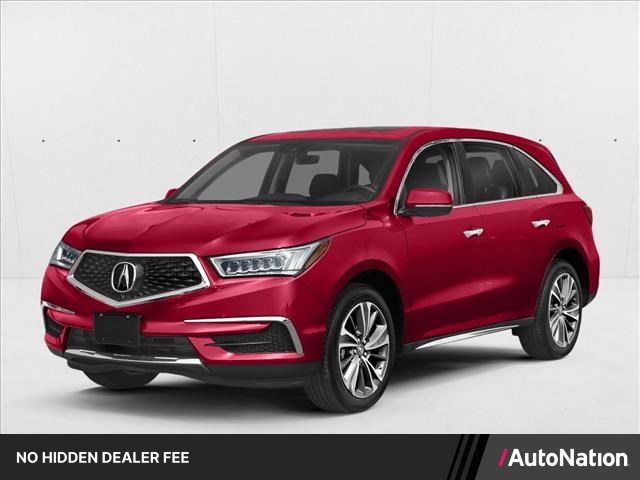 Performance Red Pearl 2020 Acura MDX SH-AWD with Technology Package SUV / Crossover All-Wheel Drive Automatic