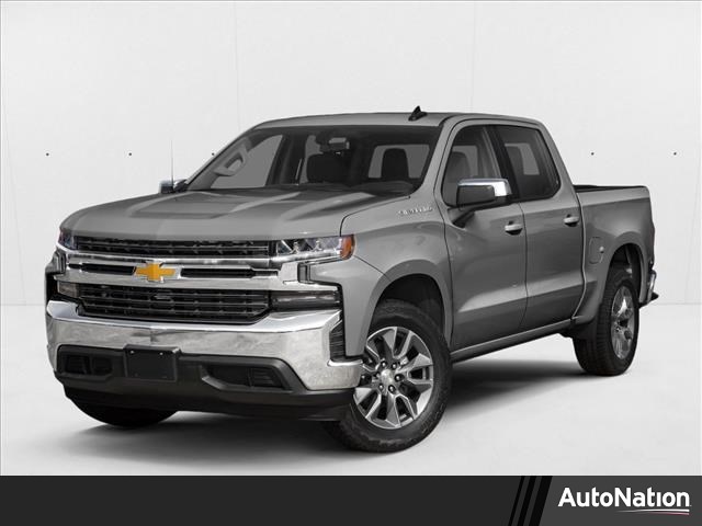 Gray (Satin Steel Metallic) 2020 Chevrolet Silverado 1500 RST Crew Cab 4WD Pickup Truck Four-Wheel Drive Automatic