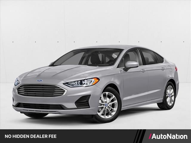 Iconic Silver Metallic 2020 Ford Fusion Sedan Front-Wheel Drive 6-Speed Automatic