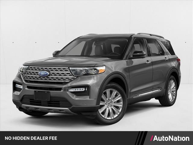 Silver Spruce Metallic 2020 Ford Explorer SUV / Crossover All-Wheel Drive Automatic