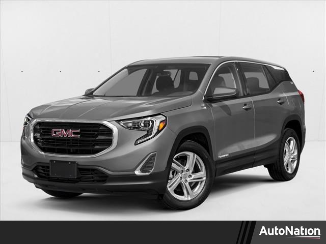 Gray (Satin Steel Metallic) 2020 GMC Terrain SLE FWD SUV / Crossover Front-Wheel Drive 9-Speed Automatic