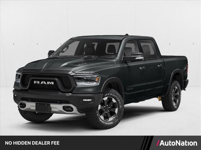 Gray (Maximum Steel Metallic Clearcoat) 2020 RAM 1500 Pickup Truck Four-Wheel Drive 8-Speed Automatic