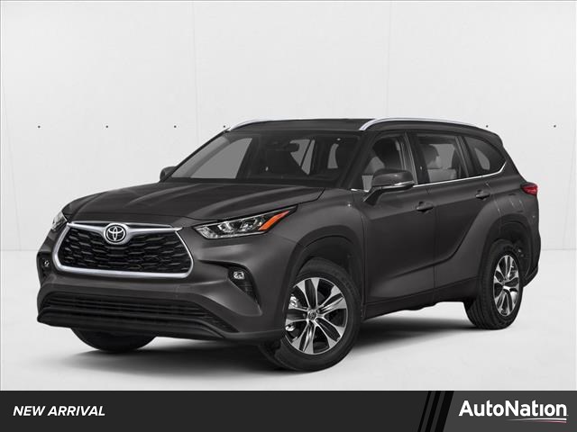 Magnetic Gray Metallic 2020 Toyota Highlander XLE FWD SUV / Crossover Front-Wheel Drive Automatic