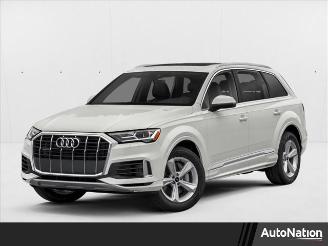 Carrara White 2021 Audi Q7 quattro Premium Plus 55 TFSI SUV / Crossover All-Wheel Drive Automatic