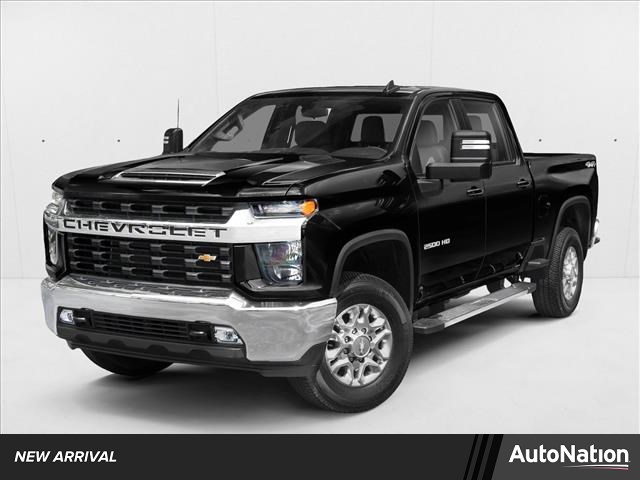 Black 2021 Chevrolet Silverado 2500HD LT Crew Cab 4WD Pickup Truck Four-Wheel Drive Automatic