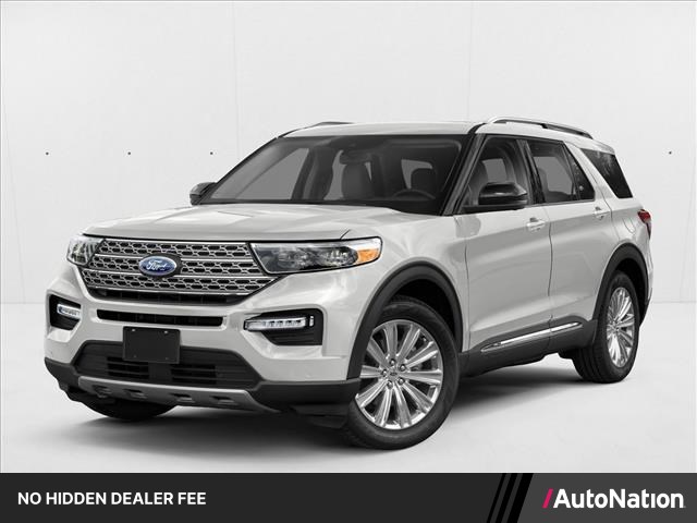 Oxford White 2021 Ford Explorer SUV / Crossover Rear-Wheel Drive Automatic