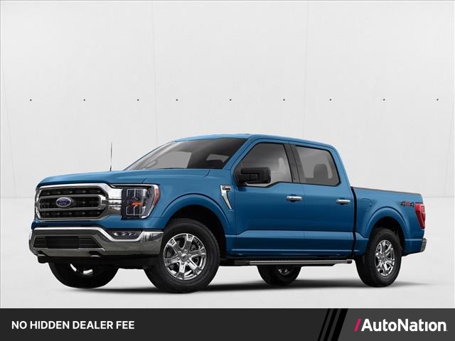 Antimatter Blue Metallic 2022 Ford F-150 Pickup Truck Four-Wheel Drive Automatic