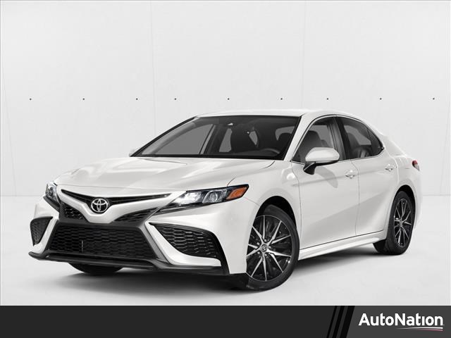 Super White 2021 Toyota Camry SE FWD Sedan Front-Wheel Drive Automatic