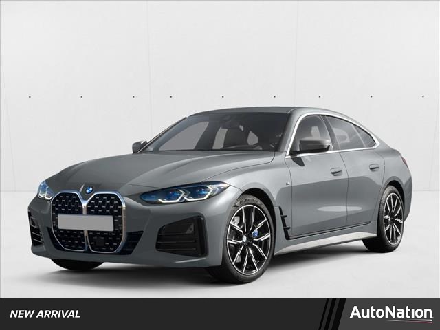 Gray (Brooklyn Grey Metallic) 2022 BMW 4 Series 430i Gran Coupe RWD Coupe Rear-Wheel Drive Automatic