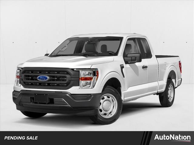 Oxford White 2022 Ford F-150 XL SuperCab 4WD Pickup Truck Four-Wheel Drive Automatic