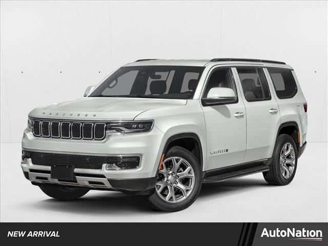 Bright White Clearcoat 2022 Jeep Wagoneer Series II Carbide 4WD SUV / Crossover Four-Wheel Drive 8-Speed Automatic