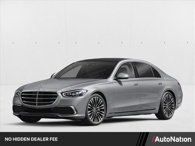 Cirrus Silver 2022 Mercedes-Benz S-Class S 580 4MATIC AWD Sedan All-Wheel Drive Automatic