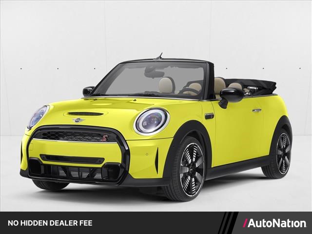 Zesty Yellow 2022 MINI Cooper Convertible Front-Wheel Drive Automatic