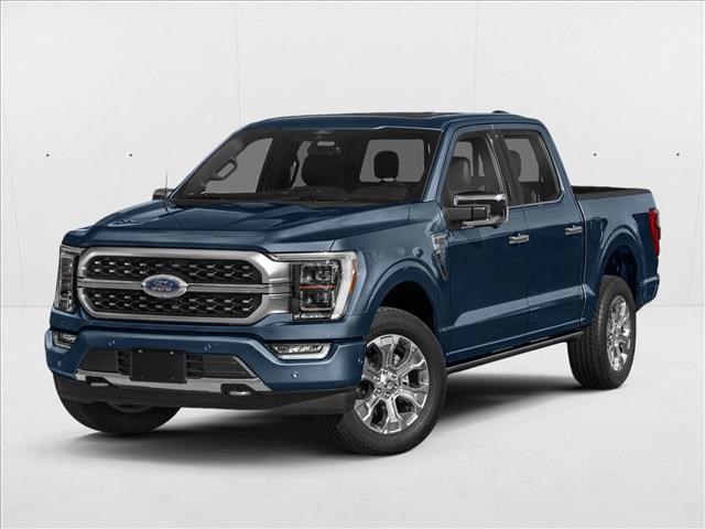 Blue (Azure Gray Metallic Tri-Coat) 2023 Ford F-150 Pickup Truck Four-Wheel Drive Automatic
