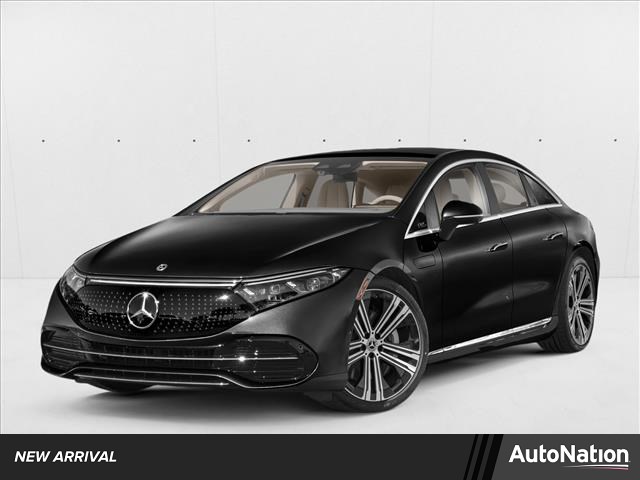 Obsidian Black Metallic 2023 Mercedes-Benz EQS 450+ RWD Sedan Rear-Wheel Drive Automatic