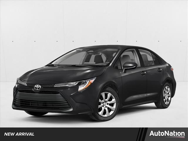 Midnight Black Metallic 2023 Toyota Corolla LE FWD Sedan Front-Wheel Drive Automatic