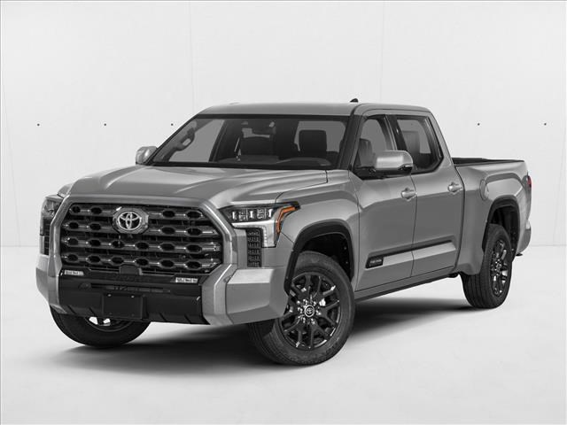Celestial Silver Metallic 2023 Toyota Tundra Platinum CrewMax Cab 4WD Pickup Truck Four-Wheel Drive Automatic