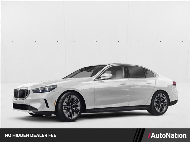 Mineral White Metallic 2024 BMW 5 Series 530i RWD Sedan Rear-Wheel Drive Automatic