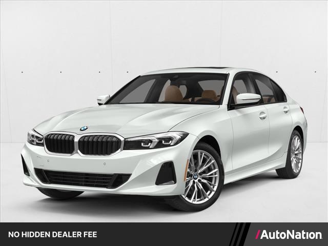 Alpine White 2024 BMW 3 Series Sedan Rear-Wheel Drive Automatic