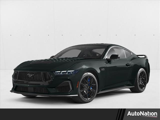 Shadow Black 2024 Ford Mustang GT Fastback RWD Coupe Rear-Wheel Drive Automatic