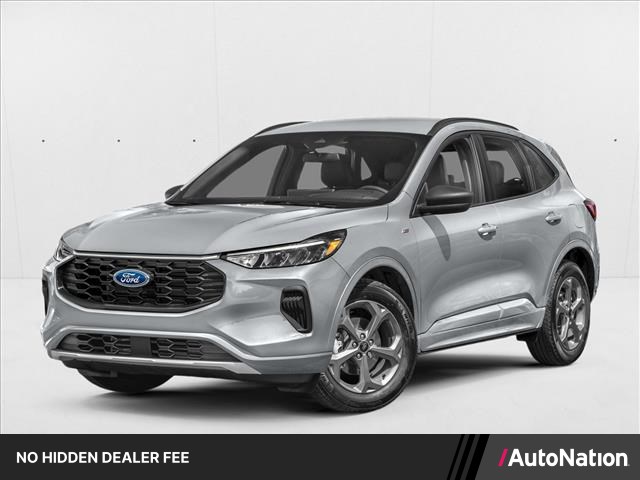 Iconic Silver Metallic 2024 Ford Escape SUV / Crossover Front-Wheel Drive 8-Speed Automatic