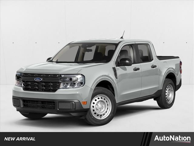 Cactus Gray 2024 Ford Maverick XL SuperCrew FWD Pickup Truck Front-Wheel Drive Continuously Variable Transmission