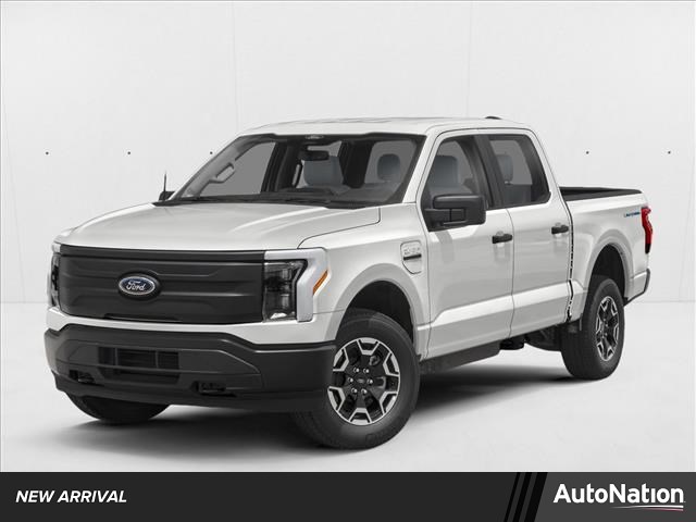 Oxford White 2024 Ford F-150 Lightning Pro SuperCrew AWD Pickup Truck All-Wheel Drive 1-Speed Automatic
